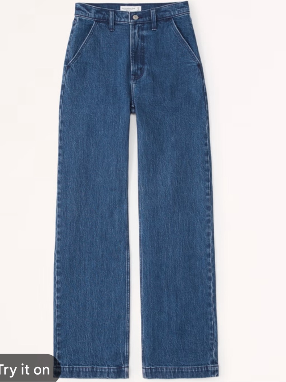 Abercrombie & Fitch ‘90s Relaxed High Rise Jeans | WM Size 27 (US 4) | Wide Leg - Picture 1 of 10